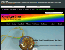 Tablet Screenshot of kristilynglass.com